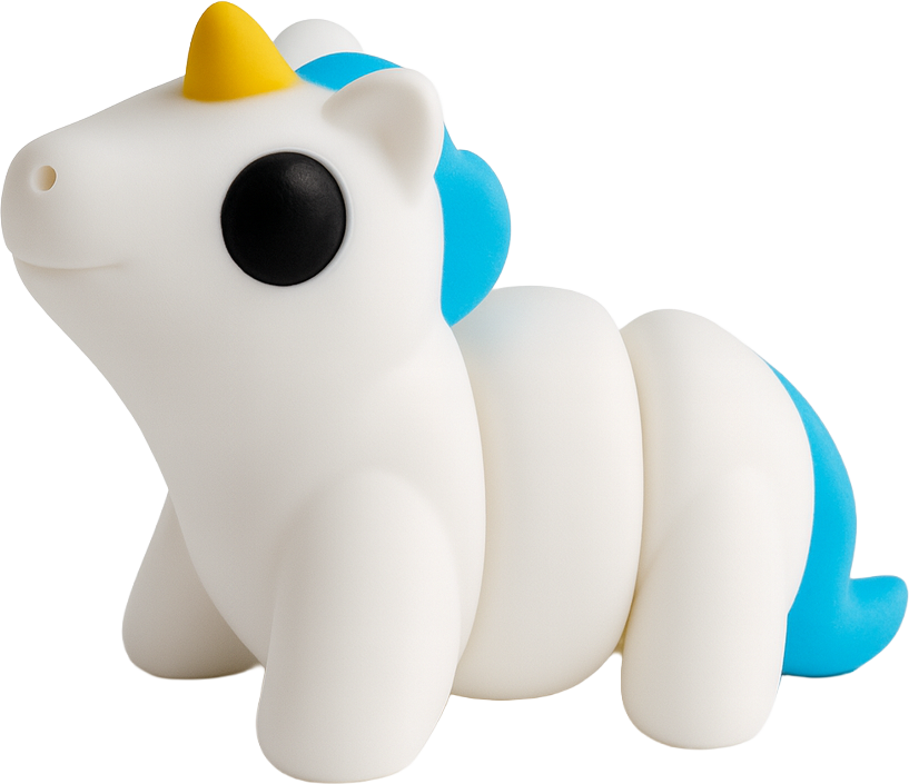 Unicornio, vista frente